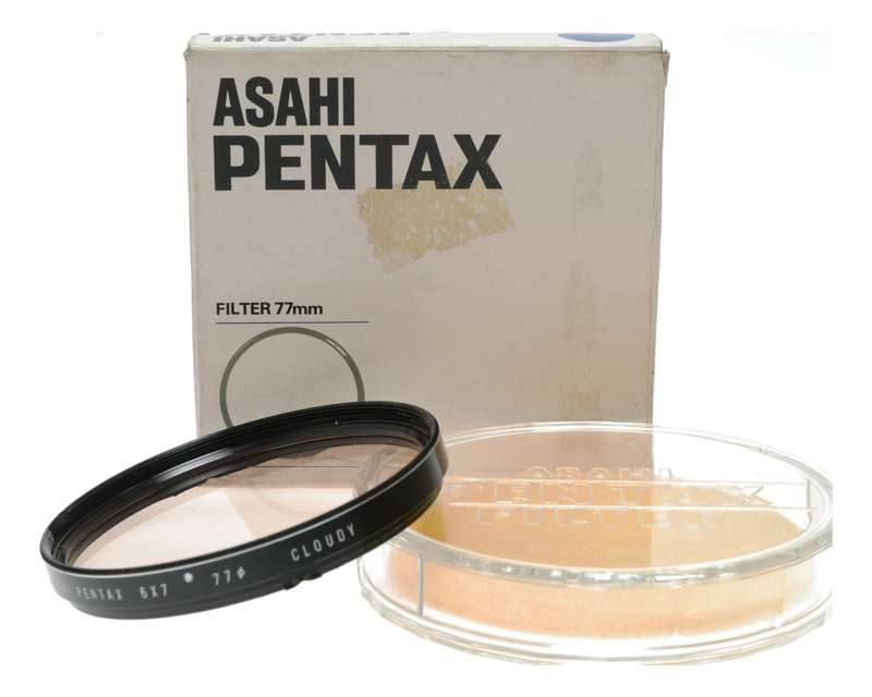 Asahi Pentax 6x7 Medium Format Film Camera with 77mm Filter
