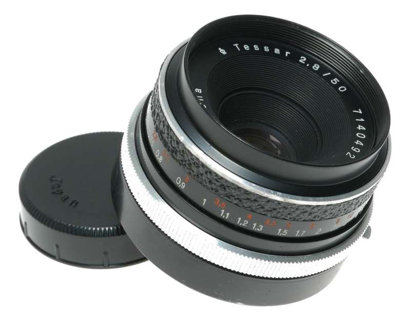 Carl Zeiss Jena Tessar 2.8/50mm f/2.8 Camera Lens