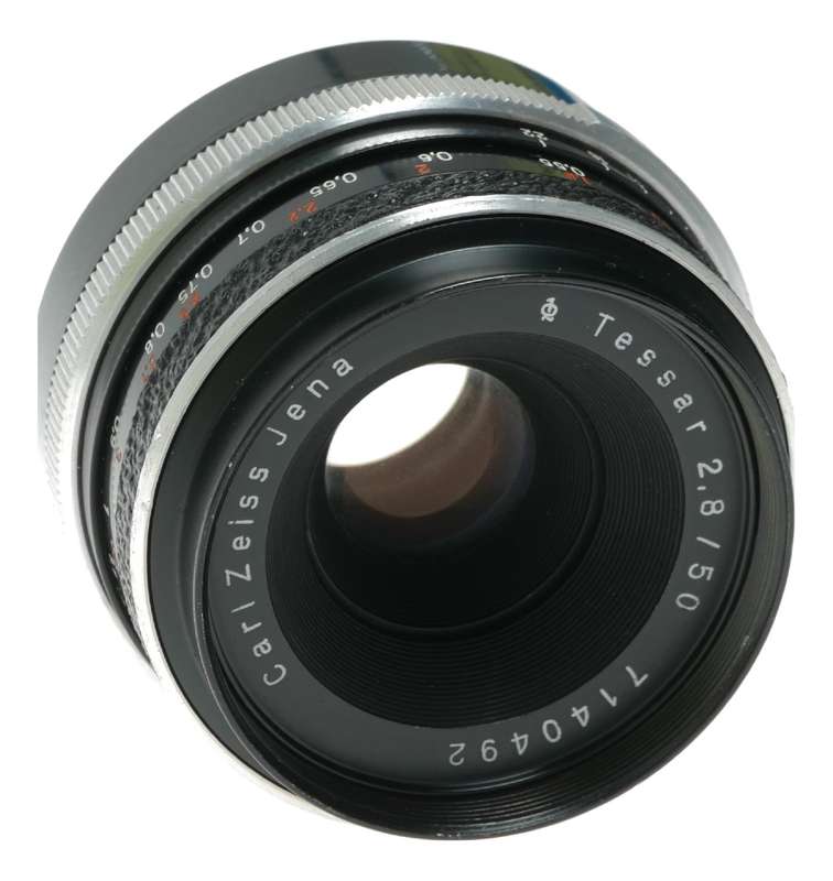 Carl Zeiss Jena Tessar 2.8/50mm f/2.8 Camera Lens