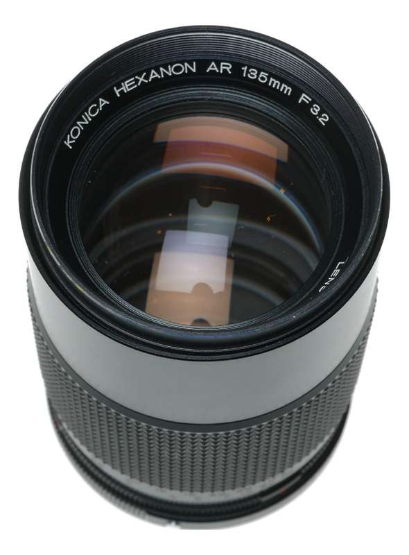 Konica Hexanon AR 135mm f/3.2 Prime Lens Made in Japan