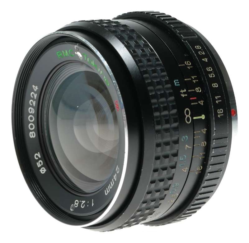 Tokina RMC 24mm f/2.8 Manual Focus Lens Made in Japan