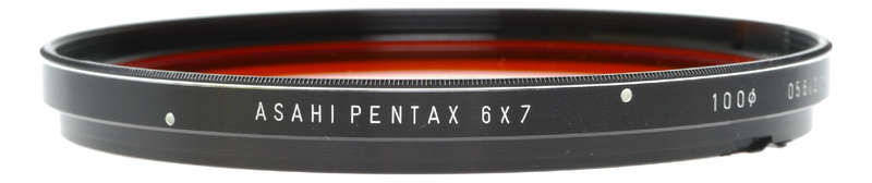Asahi Pentax 6x7 Medium Format 100mm Orange Filter boxed