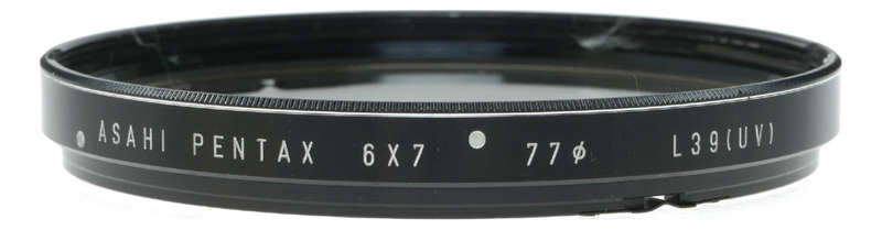Asahi Pentax 6x7 Medium Format Film Camera 77mm UV Filter
