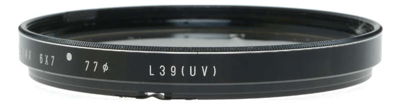Asahi Pentax 6x7 Medium Format Film Camera 77mm UV Filter