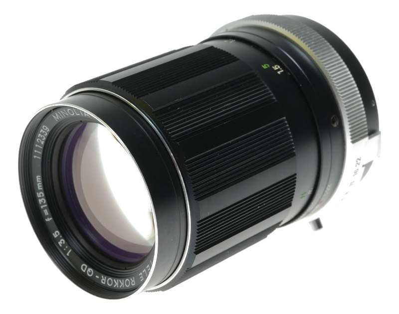 Minolta MC Tele Rokkor - QD 135mm f/3.5 Prime Lens Made