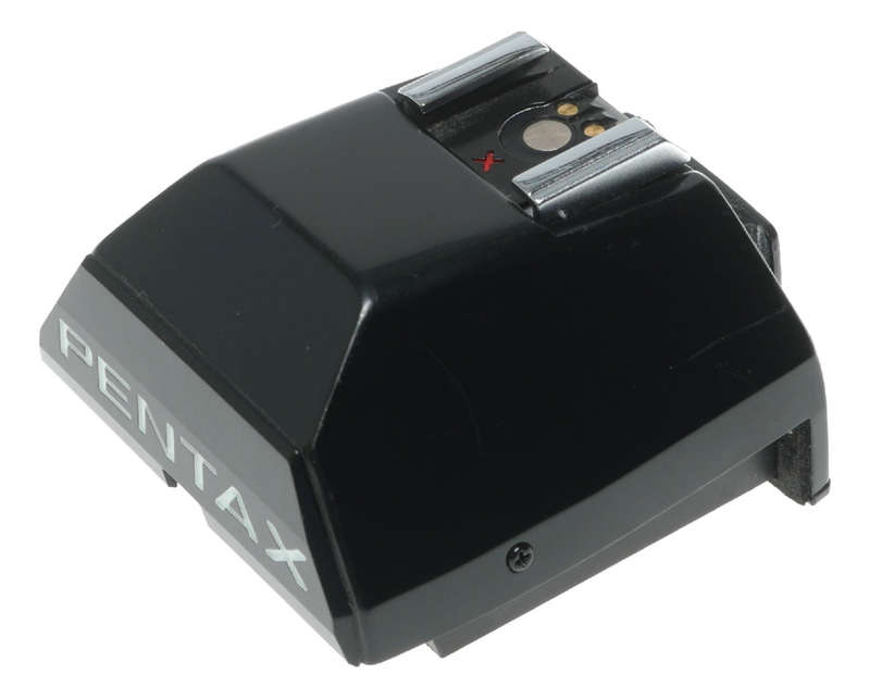 Pentax FA-1 SLR Film Camera with Prism Viewfinder Accessory