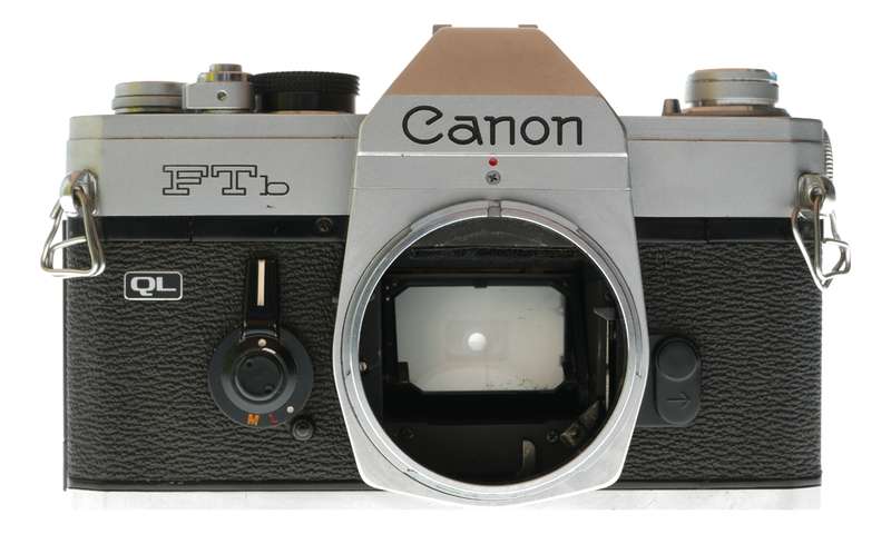 Canon FTb QL Chrome SLR Film Camera from Japan