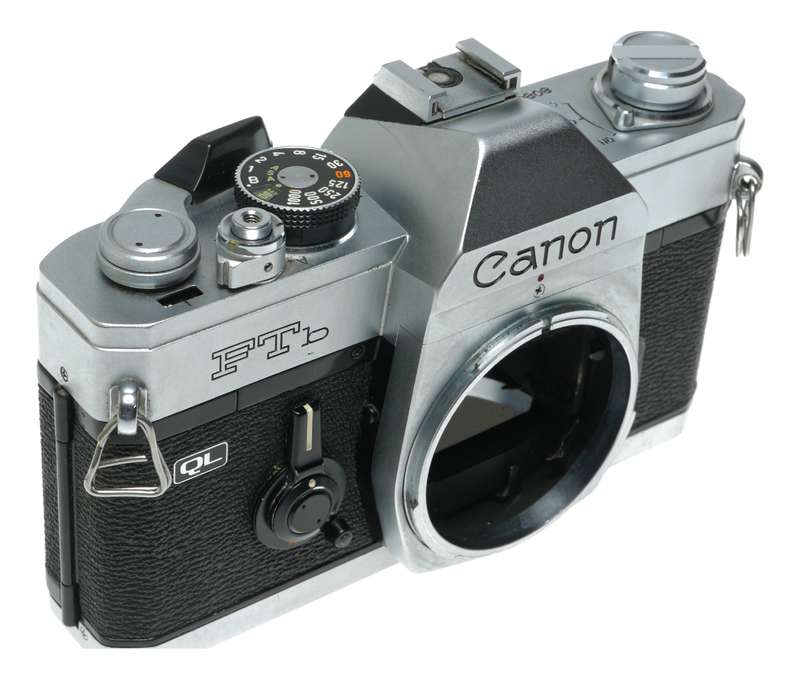 Canon FTb QL Chrome SLR Film Camera from Japan