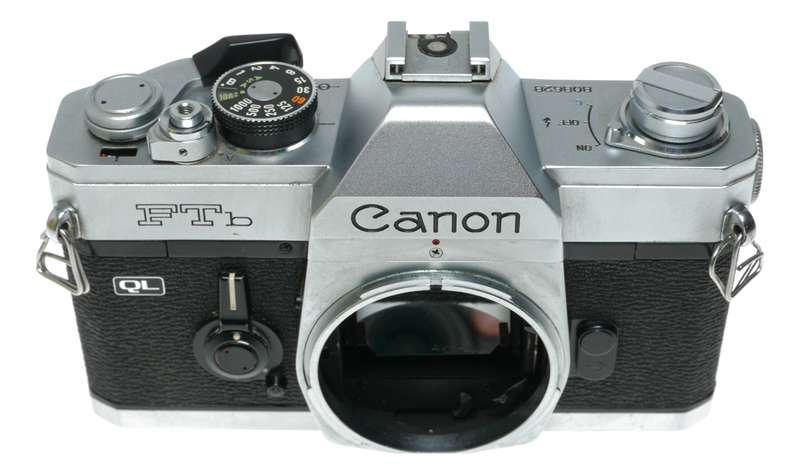 Canon FTb QL Chrome SLR Film Camera from Japan