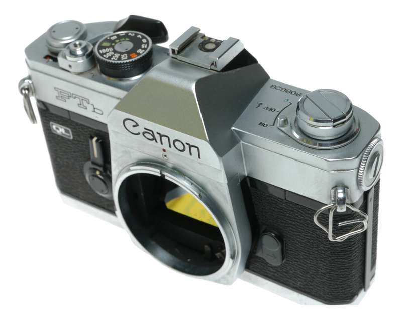 Canon FTb QL Chrome SLR Film Camera from Japan