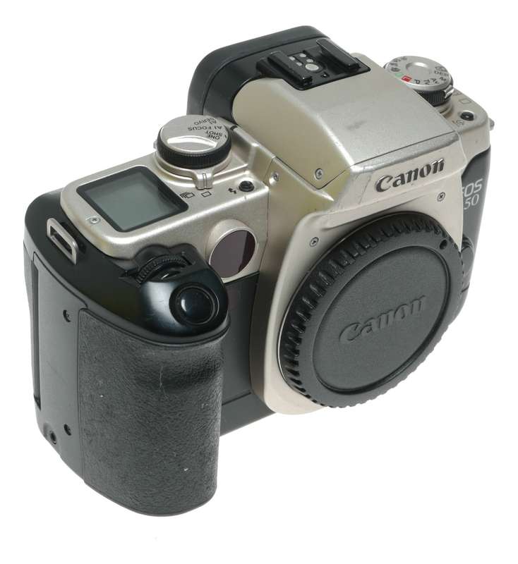 Canon EOS 50 SLR Film Camera with AI Servo and Focus Modes