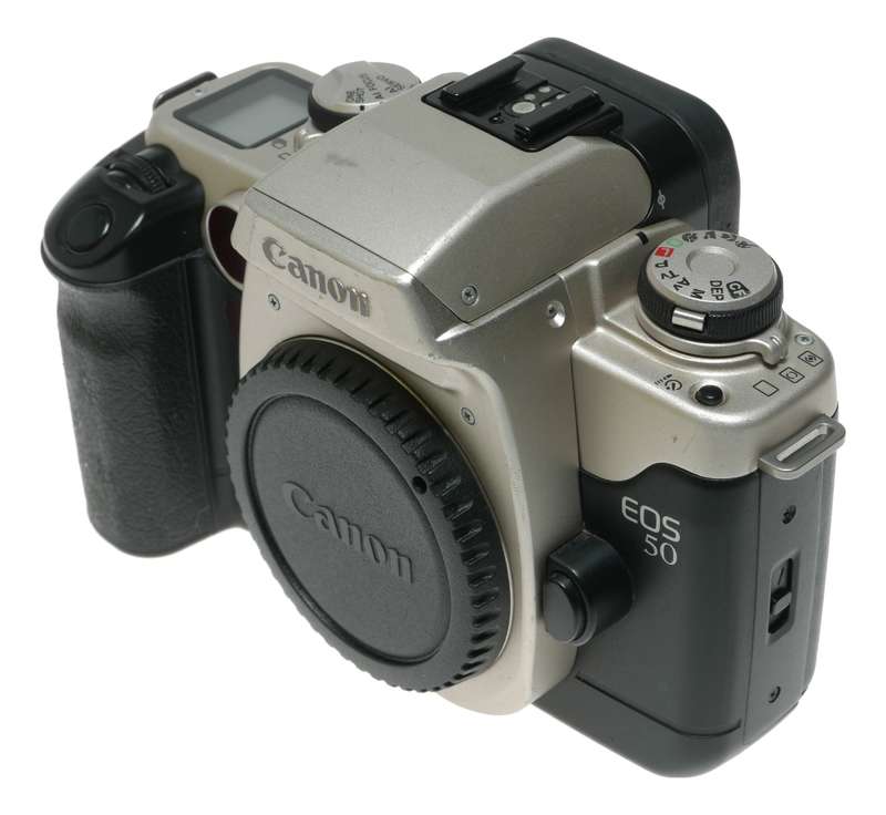 Canon EOS 50 SLR Film Camera with AI Servo and Focus Modes