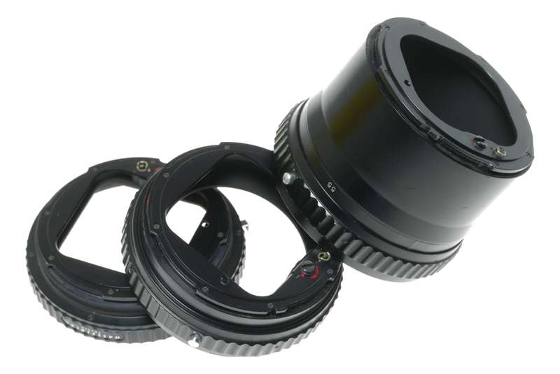 Hasselblad 500C/M Extension Tube Set Black Medium Format