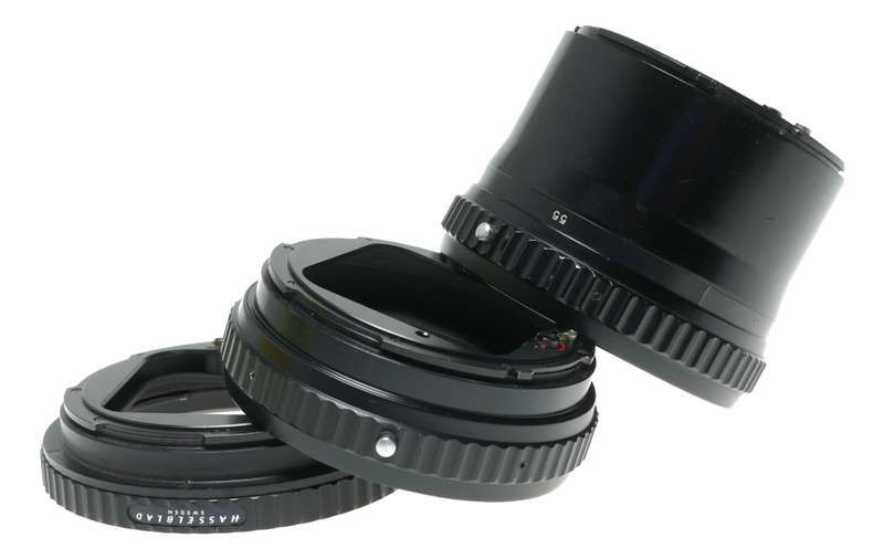 Hasselblad 500C/M Extension Tube Set Black Medium Format