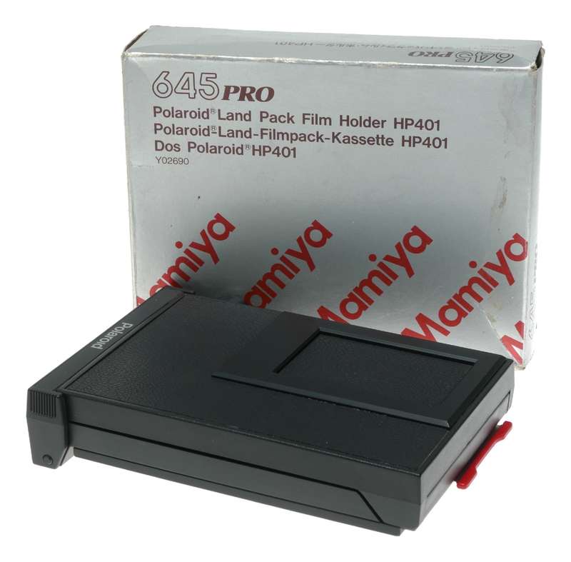 Polaroid 645 Land Camera Back for Mamiya HP401 Film Holder