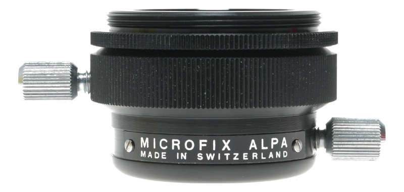 ALPA Reflex Swiss Film Camera Microfix Mount, 25mm Norm Lens