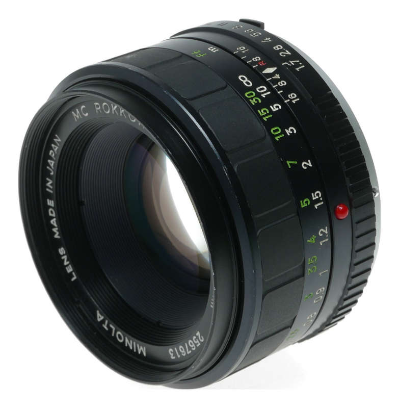 Minolta MC Rokkor-PF 50mm f/1.7 Prime Lens Made in Japan