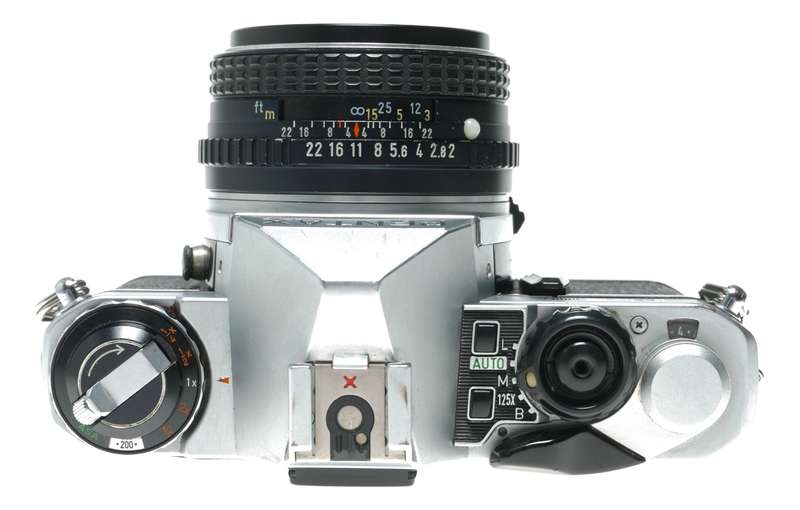 Pentax ME Super SLR Camera with SMC Pentax-M 1:2 50mm Lens