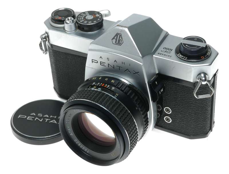 Asahi Pentax SP1000 SLR Camera SMC Takumar 55mm f/2 Lens