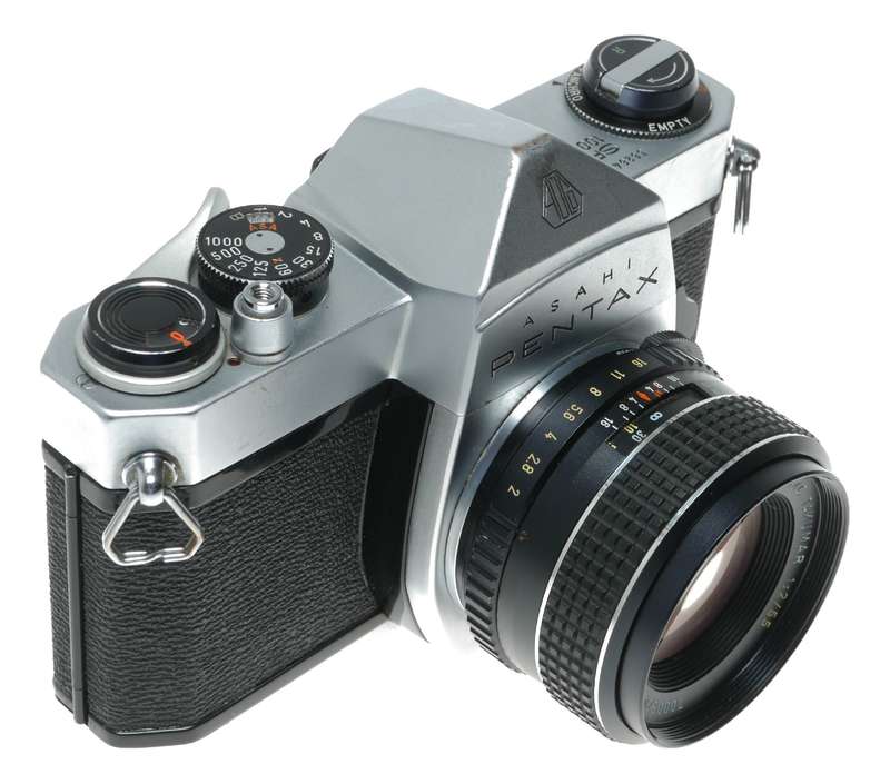 Asahi Pentax SP1000 SLR Camera SMC Takumar 55mm f/2 Lens