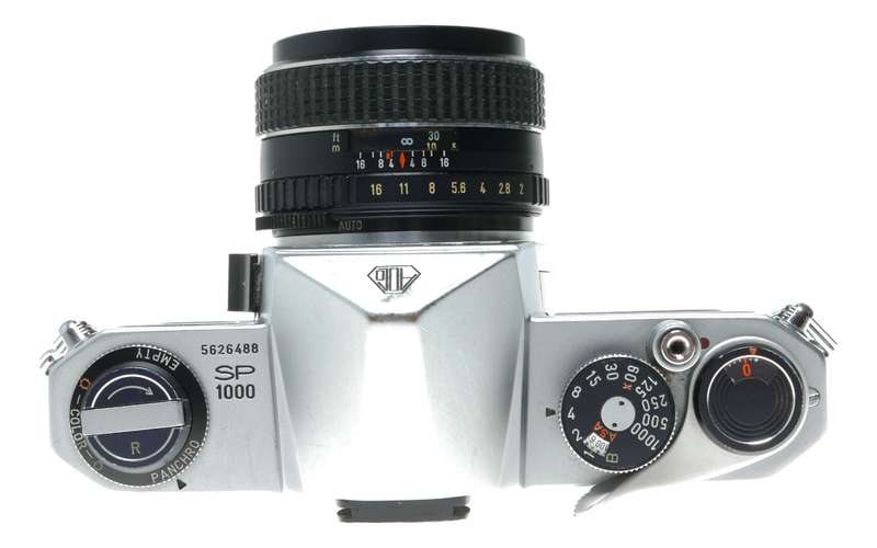 Asahi Pentax SP1000 SLR Camera SMC Takumar 55mm f/2 Lens