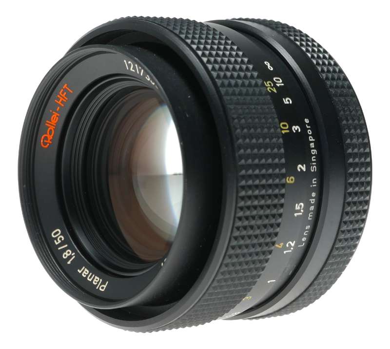 Rollei Planar HFT 50mm f/1.8 Camera Lens Made in Singapore