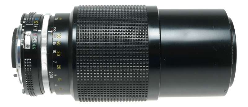 Nikon Zoom-Nikkor 80-200mm f/4.5 Lens with Hoya 52mm UV