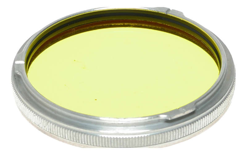 Rollei RIII Gelb mittel -1,5 Yellow Filter with Case