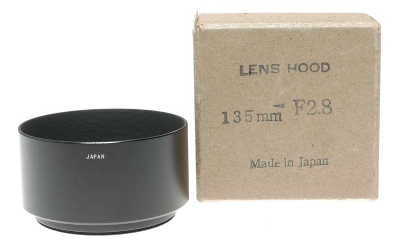 Japanese 135mm F2.8 Lens Hood for SLR Cameras