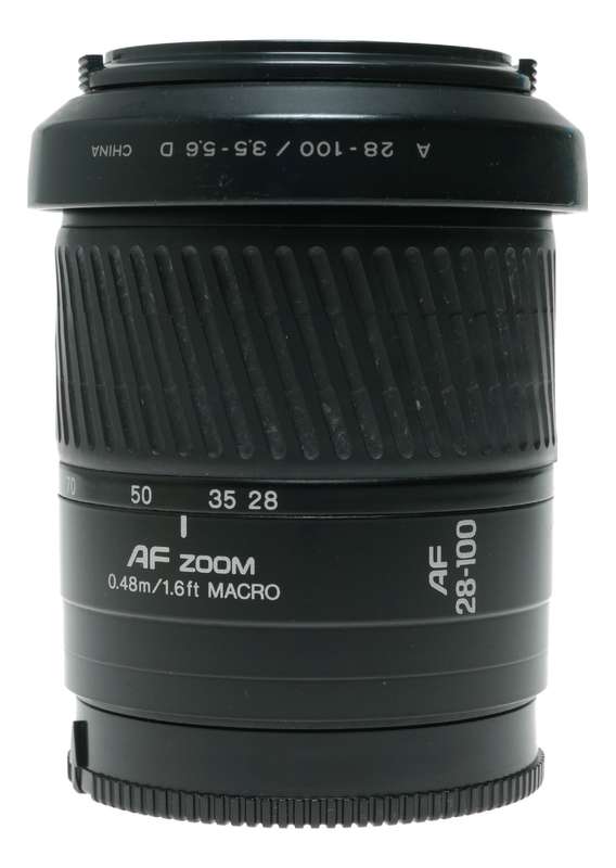 Minolta AF Zoom 28-100mm f/3.5-5.6 D Macro Lens