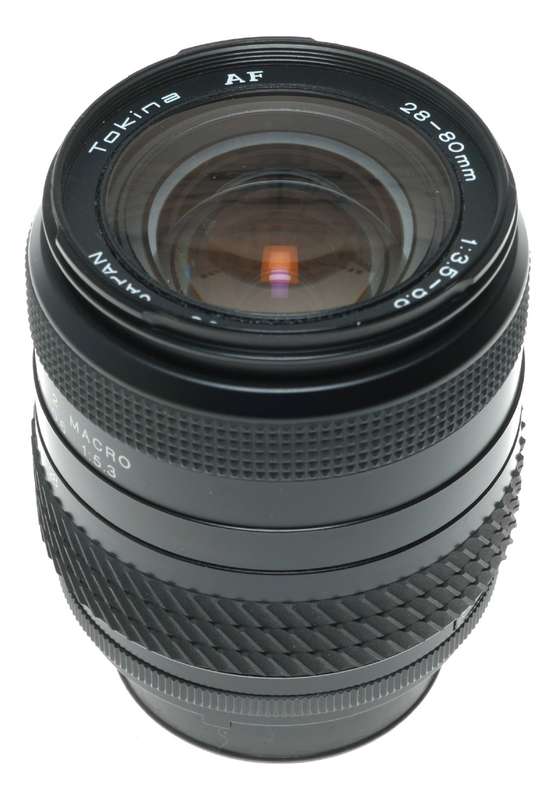 Tokina AF 28-80mm f/3.5-5.6 Macro Zoom Lens for SLR