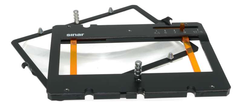 Sinar 4.5x6 to 12x6 Fresnel Mask Large Format Film Camera