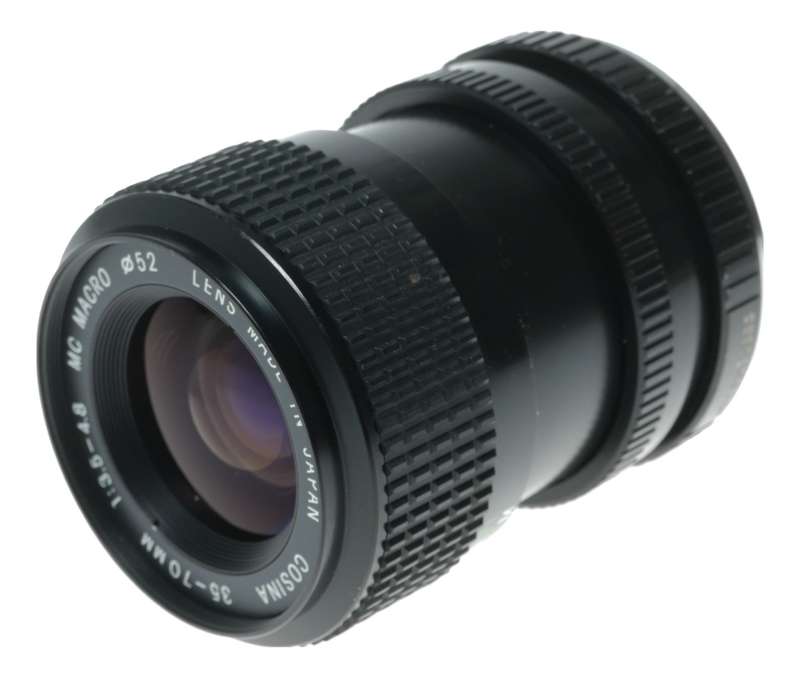 Cosina 35 - 70mm f/3.5 - 4.8 MC Macro Lens, 52mm Filter