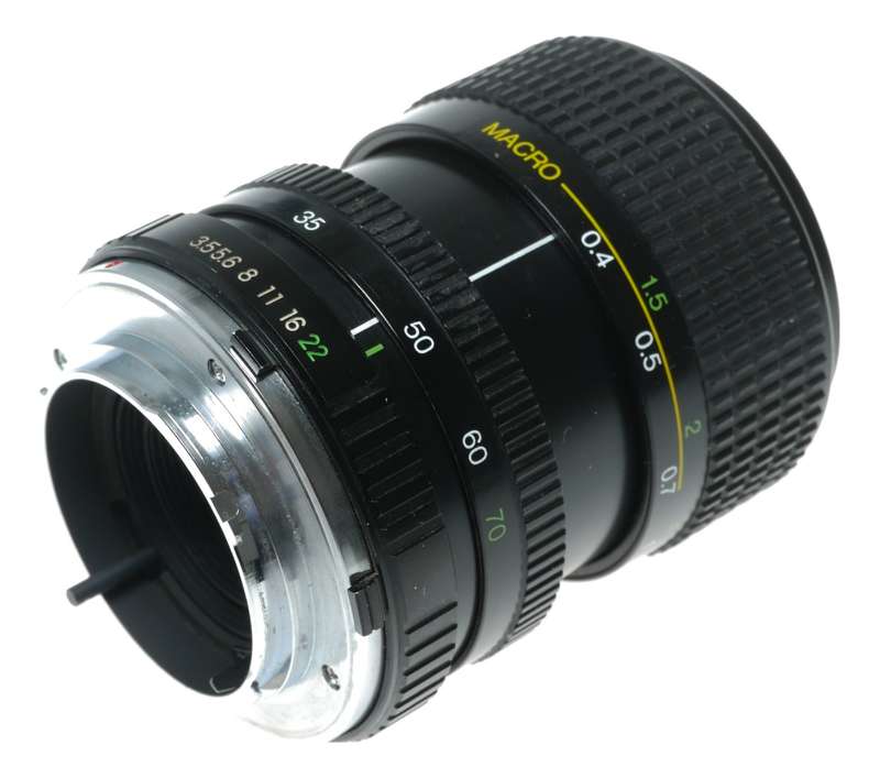 Cosina 35 - 70mm f/3.5 - 4.8 MC Macro Lens, 52mm Filter