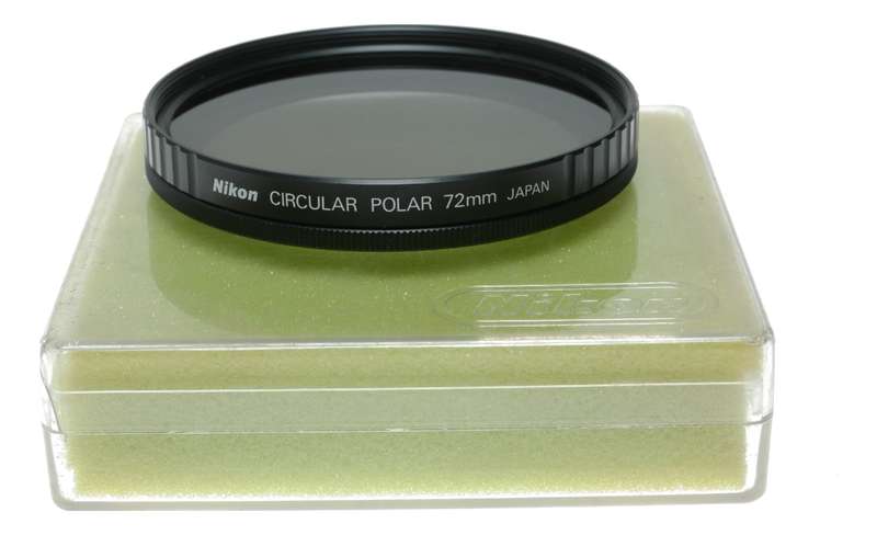 Nikon 72mm Circular Polarizing Filter Made in Japan