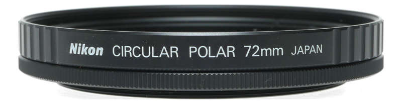 Nikon 72mm Circular Polarizing Filter Made in Japan