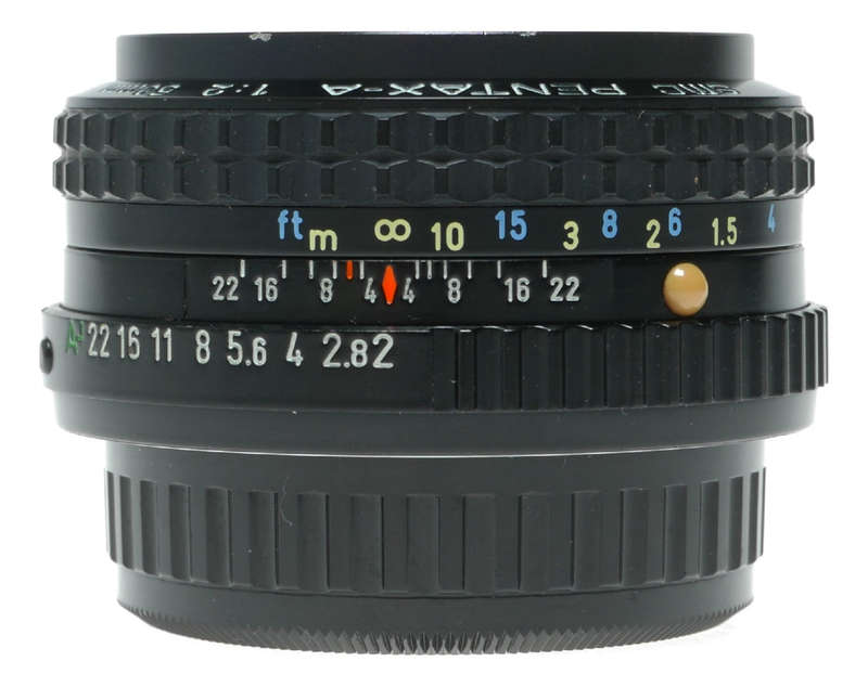 Pentax SMC Pentax-A 50mm f/2 SLR Film Camera Lens