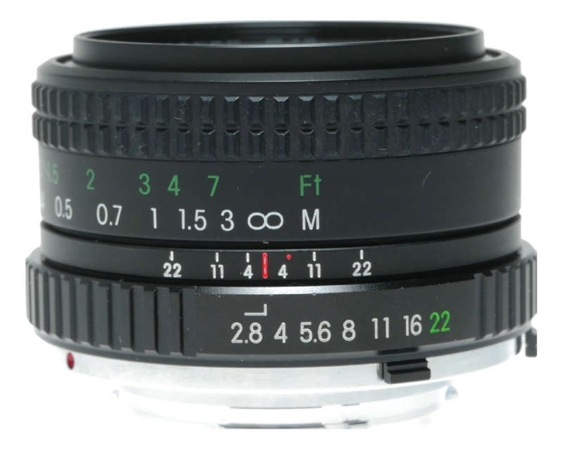 Cosina 28mm f/2.8 MC Macro SLR Film Camera Lens