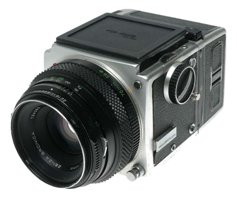 Zenza Bronica ETRS Medium Format Film Camera Zenzanon 75mm