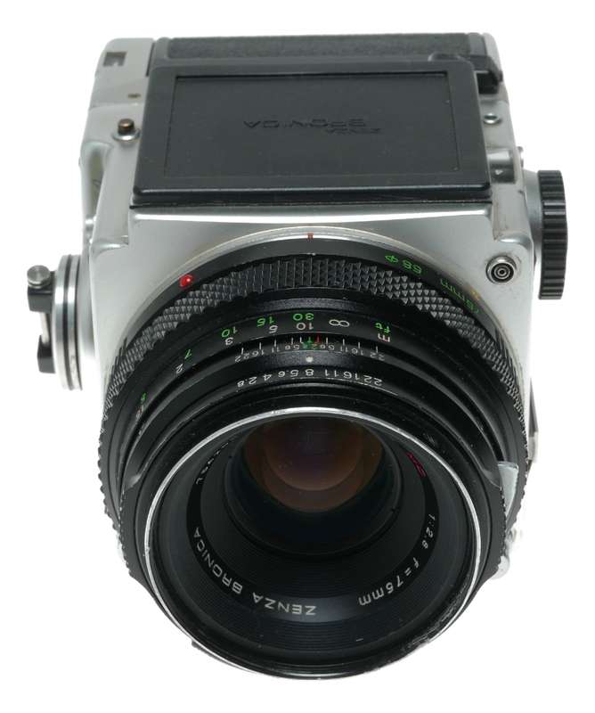 Zenza Bronica ETRS Medium Format Film Camera Zenzanon 75mm