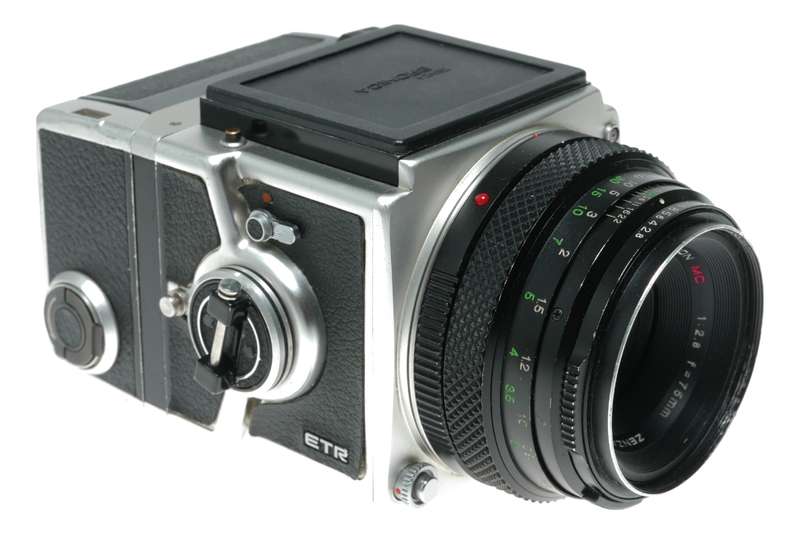 Zenza Bronica ETRS Medium Format Film Camera Zenzanon 75mm