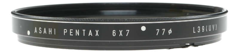 Pentax 6x7 Medium Format Film Camera with 77mm UV Filter