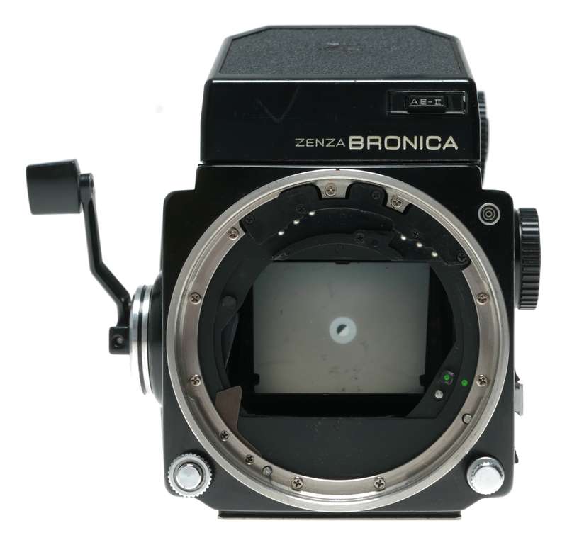 Zenza Bronica ETR AE-II Film Medium Format Camera from Japan