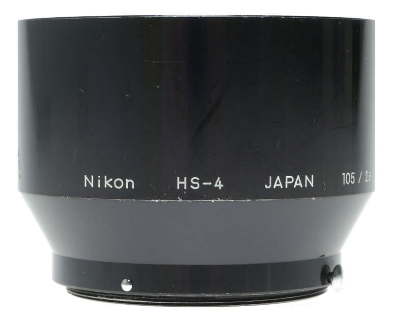 Nikon HS - 4 SLR Camera hood 105mm f/2.5, 135mm f/3.5,