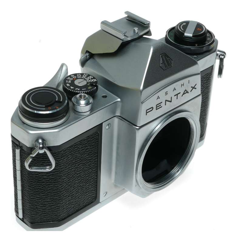 Asahi Pentax SV 35mm Film SLR Camera with Super-Takumar Lens