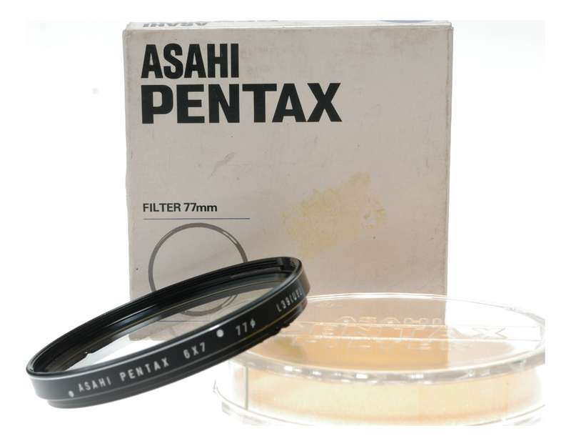 Pentax 6x7 Medium Format Film Camera with 77mm UV Filter