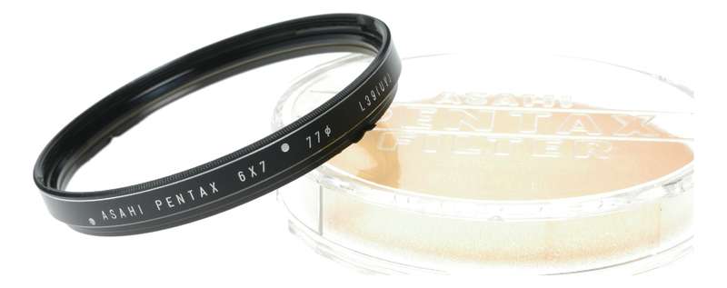 Pentax 6x7 Medium Format Film Camera with 77mm UV Filter