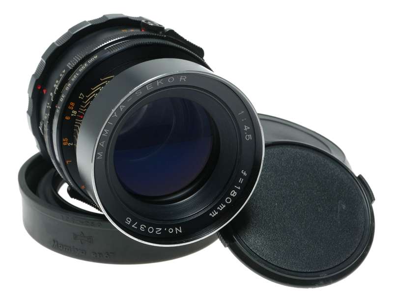 Mamiya-Sekor 180mm f/4.5 Camera Lens for Medium Format RB67