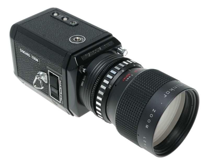 Nalcom FTL Synchro Zoom Camera Shinkor 6.5 - 65mm f/1.8 Lens