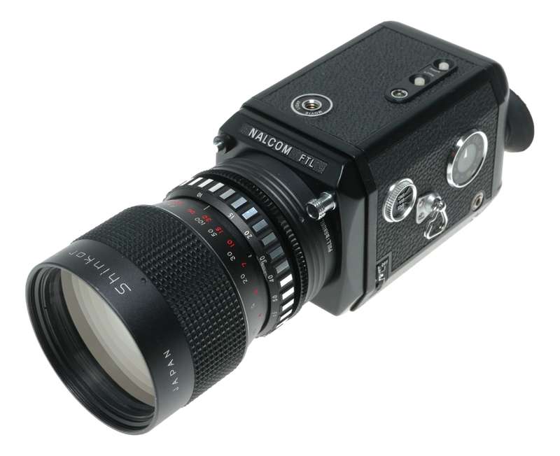 Nalcom FTL Synchro Zoom Camera Shinkor 6.5 - 65mm f/1.8 Lens